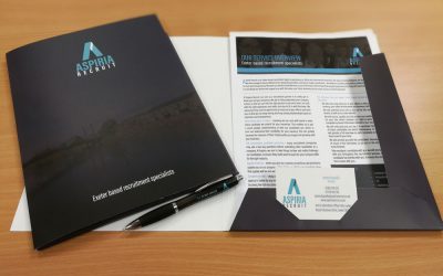 Our new marketing folders!